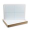 Flipside Products 9" x 12" XY Axis Two-Sided Dry Erase Boards 24 Pack, White Boards, Classroom Pack, Double Sided Lapboard For Class, Reusable For Group Participation